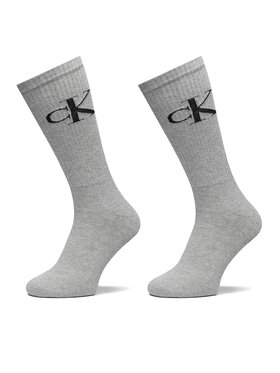 Calvin Klein Jeans Calvin Klein Jeans Set de 2 perechi de șosete lungi pentru bărbați 701228802 Gri