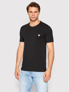 Guess Guess T-Shirt M2YI24 J1311 Černá Super Slim Fit