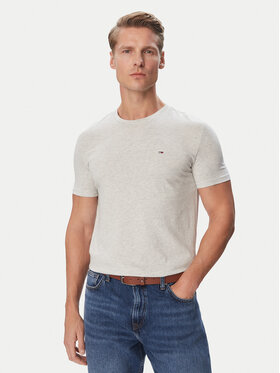 Tommy Jeans Tommy Jeans Tričko DM0DM20363 Sivá Slim Fit