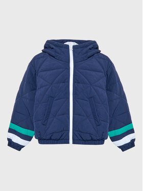 United Colors Of Benetton United Colors Of Benetton Μπουφάν μεταβατικό 20USCN026 Σκούρο μπλε Regular Fit