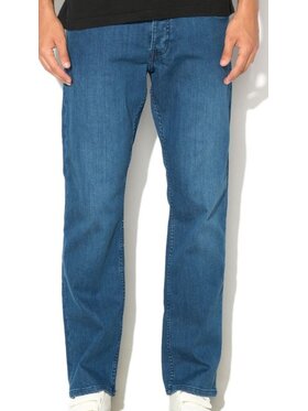 Guess Guess Bavlnené nohavice M72AR1 D2H70 CHILL Modrá Regular Fit