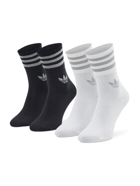 adidas adidas Set od 2 para unisex visokih čarapa Crew HC9543 Šarena