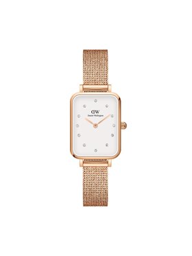 Daniel Wellington Daniel Wellington Zegarek Quadro DW00100527 Złoty