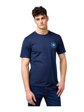 Wrangler Wrangler T-Shirt 112371471 Granatowy Regular Fit