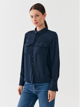 Vero Moda Vero Moda Košeľa Sunny 10260627 Tmavomodrá Regular Fit