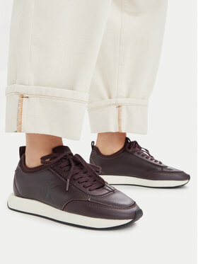 Calvin Klein Calvin Klein Laisvalaikio batai Retro Runner Sock Panl Lth Neo HW0HW03118 Vyšninė