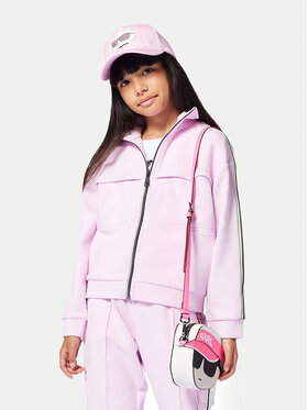Karl Lagerfeld Kids Karl Lagerfeld Kids Majica dugih rukava Z30483 D Ružičasta Regular Fit