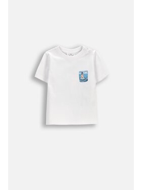 Coccodrillo Coccodrillo T-Shirt WC6143203NBN-001 Biały Regular Fit