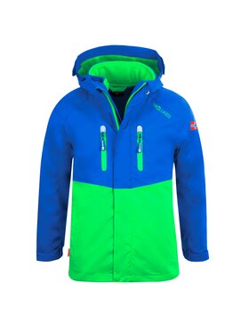 TROLLKIDS TROLLKIDS Kurtka przejściowa 418-106 Zielony Regular Fit