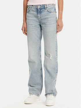 HUGO HUGO Farmer Getali_B 50537425 Kék Straight Fit