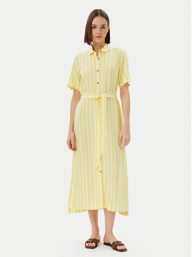Barbour Barbour Rochie tip cămașă Adelaide LDR0909YE32 Galben Regular Fit