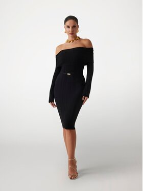 Guess Guess Sukienka 171973 Czarny Classic Fit