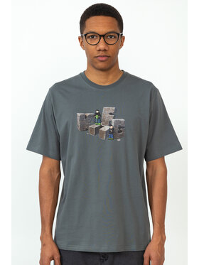 Kamuflage Kamuflage T-Shirt Stoned Szary Relaxed Fit