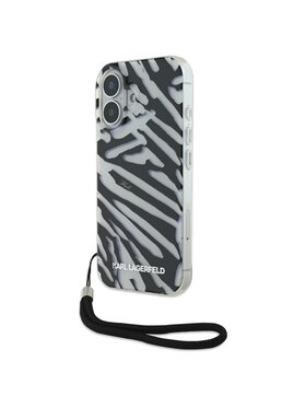 KARL LAGERFELD KARL LAGERFELD Etui na telefon Apple iPhone 16 Czarny
