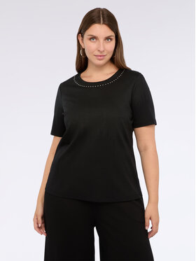 Fiorella Rubino Fiorella Rubino T-shirt G086L008761N033 Nero Regular Fit