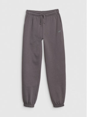 4F 4F Pantaloni da tuta 4FJASAW24TTROM1404-22S Nero Oversize