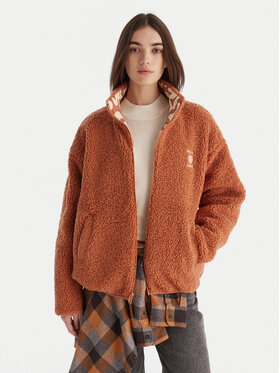 Billabong Billabong Cappotto in shearling EBJJK00169 Marrone Regular Fit