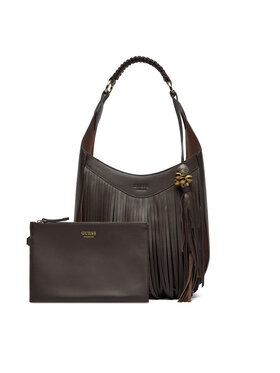 Guess Guess Ročna torba HWZOSS P6452 Temno rjava