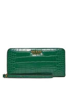 Guess Guess Голям дамски портфейл Laurel (CX) Slg SWCX85 00460 Зелен