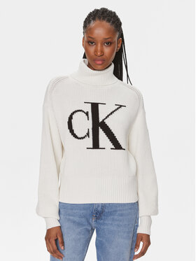 Calvin Klein Jeans Calvin Klein Jeans Garbó J20J221960 Ekru Regular Fit