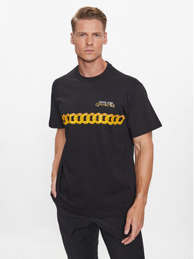 Versace Jeans Couture Versace Jeans Couture T-Shirt 75GAHF02 Schwarz Regular Fit