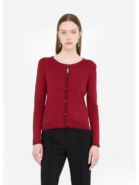 Liu Jo Liu Jo Cardigan MF5225MS49I91650 Rosso Regular Fit