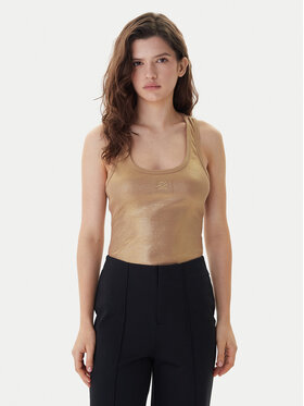 KARL LAGERFELD KARL LAGERFELD Топ B1W17087 Золотий Slim Fit