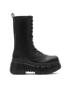 DeeZee DeeZee Schnürschuhe H1937-20 Schwarz