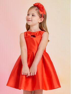 Abel & Lula Abel & Lula Rochie elegantă 5054 Portocaliu Regular Fit