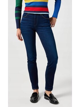 Wrangler Wrangler Jeansy Slim Niebieski Slim Fit