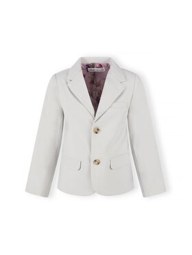 minoti minoti Marynarka 33FORMAL257 Kremowy Regular Fit