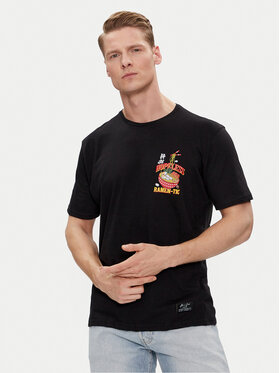 Brave Soul Brave Soul Tricou MTS-149TAKEAWAY Negru Straight Fit