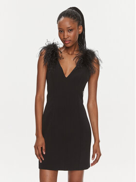 Pinko Pinko Cocktailkleid Pica 103086 A1JX Schwarz Regular Fit