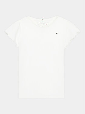 Tommy Hilfiger Tommy Hilfiger Tričko Essential KG0KG07052 D Biela Regular Fit