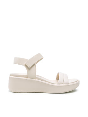 ECCO ECCO Sandály Flowt Wedge Lx W 27330359113 Béžová