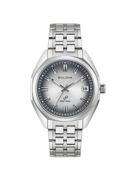 Bulova Bulova Zegarek 96B472 Srebrny
