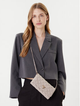 Guess Guess Дамска чанта Giully II Mini HWQG96 73750 Бежов