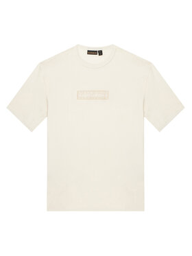 Napapijri Napapijri T-Shirt S-New Box Logo NP0A4IFY Λευκό Loose Fit