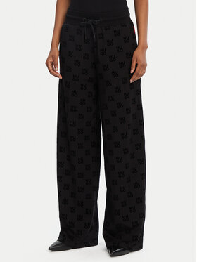 HUGO HUGO Donji dio trenerke Flokki 50531676 Crna Relaxed Fit