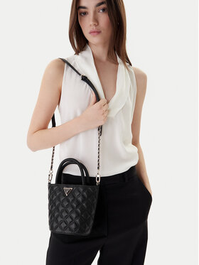 Guess Guess Geantă Giully II Mini HWQG96 73760 Negru