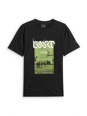 4F 4F T-Shirt FLUID EXPRESSIONS Czarny Regular Fit