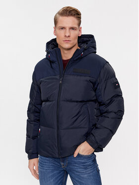 Tommy Hilfiger Tommy Hilfiger Winterjacke New York MW0MW32771 Dunkelblau Regular Fit