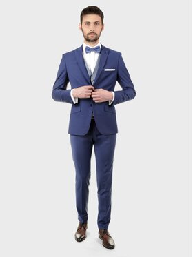 Evenemen Evenemen Garnitur CASTELLO Niebieski Slim Fit