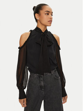 PINKO PINKO Palaidinė Gamay 103143 A11X Juoda Regular Fit