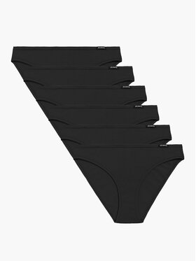Atlantic Atlantic Figi klasyczne flat elastic sport Czarny