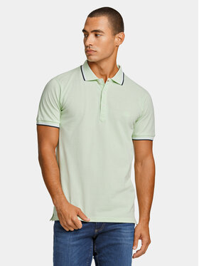 Lindbergh Lindbergh Polo 30-404010 Zielony Relaxed Fit