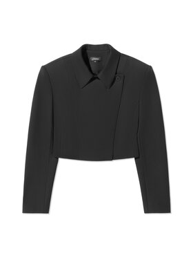 La Mania La Mania Marynarka VIA Czarny Classic Fit