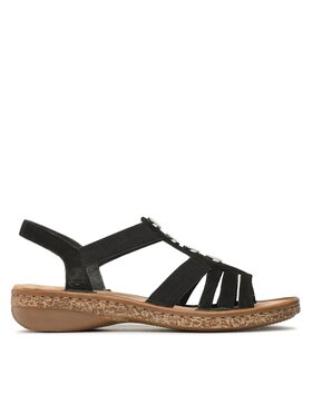 Rieker Rieker Sandale 62831-00 Negru