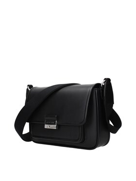 Michael Kors Michael Kors Torebka Black Leather Crossbody Czarny