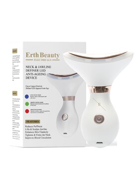 Erthskin London Erthskin London System przeciwstarzeniowy LED Neck & Jawline Definer (biały) Urządzenie do pielęgnacji